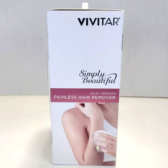 Vivitar Simply Beautiful Silky Smooth Painless Electric Hair Remover w LED Light - Picture 4 of 10